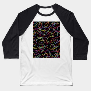 Neon Spaghetti Baseball T-Shirt